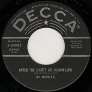 7'' - Al Hibbler - After The Lights Go Down Low