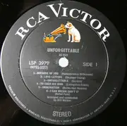 LP - Al Hirt - Unforgettable