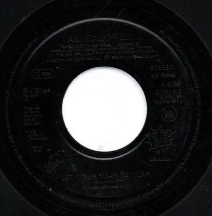 Ali Campbell - Let Your Yeah Be Yeah