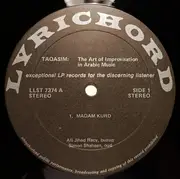 LP - Ali Jihad Racy - Simon Shaheen - Taqāsīm: Improvisation In Arab Music