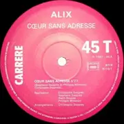 12inch Vinyl Single - Alix - Coeur Sans Adresse