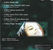 CD Single - Alizée - L'Alizé