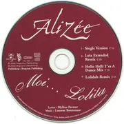CD Single - Alizée - Moi… Lolita (Remixes)