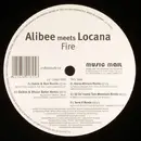 12inch Vinyl Single - Alibee meets Locana - Fire (Remixes)