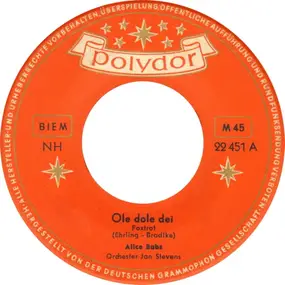 Alice Babs - Ole Dole Dei