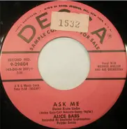 Alice Babs - Ask Me (Deine Erste Liebe)