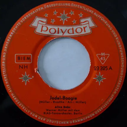 Alice Babs - Jodel-Boogie