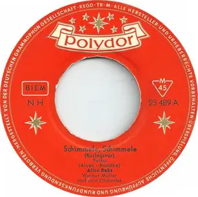 Alice Babs - Schimmele, Schimmele (Roslagsvar) / Der Spatz Von Como (Il Merio Di Como)