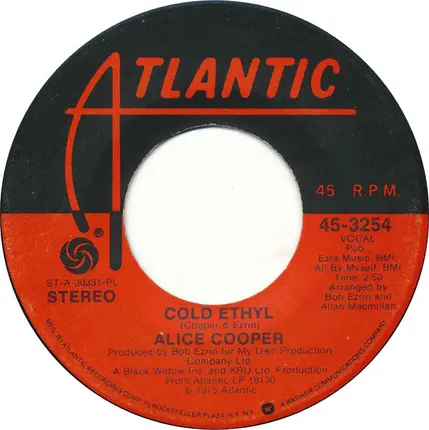 Alice Cooper - Cold Ethyl