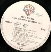 LP - Alice Cooper - Alice Cooper's Greatest Hits - Strawberry Mastering