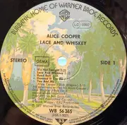LP - Alice Cooper - Lace And Whiskey
