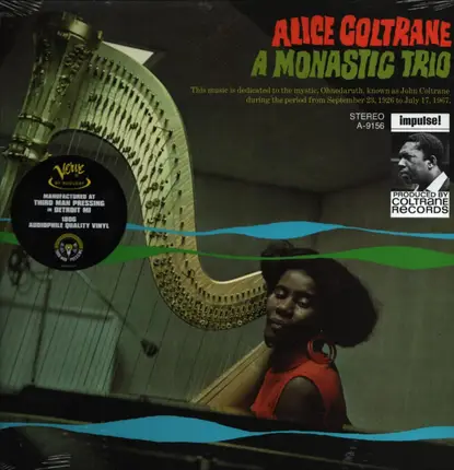 Alice Coltrane - A Monastic Trio