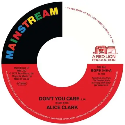 Alice Clark - Don't You Care