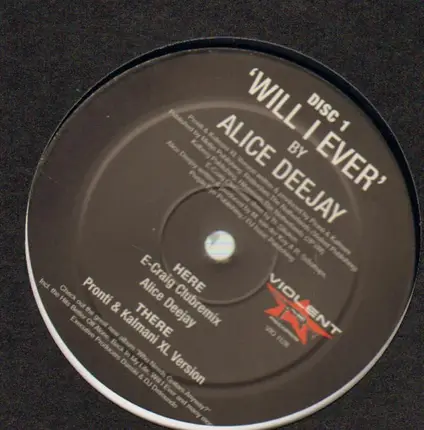 Alice Deejay - Will I Ever (Disc 1)