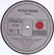 LP - Alice Dona - 'Vivre'