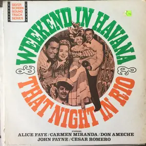 Alice Faye - Week-End In Havana / That Night In Rio