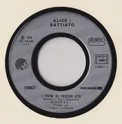 7inch Vinyl Single - Alice & Franco Battiato - I Treni Di Tozeur