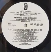 LP - Alice M. Moyle - Aboriginal Sound Instruments