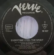 7inch Vinyl Single - Alice McClarity With The Sharon Baptist Church Choir - What He's Done For Me / Everytime I Feel The Spirit