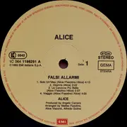 LP - Alice - Falsi Allarmi