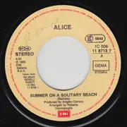 7inch Vinyl Single - Alice - Summer On A Solitary Beach