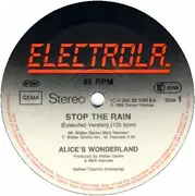 12inch Vinyl Single - Alice's Wonderland - Stop The Rain