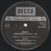 LP - Mozart / Beethoven - Piano Sonatas K.282, K.310 / Bagatelles
