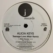 12inch Vinyl Single - Alicia Keys - Teenage Love Affair Remix