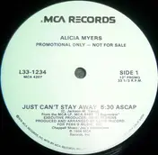 Alicia Myers - Just Can't Stay Away / Appreciation