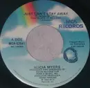 7inch Vinyl Single - Alicia Myers - Just Can't Stay Away