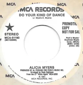 Alicia Myers - Do Your Kind Of Dance