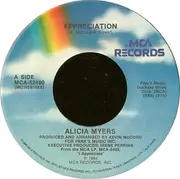 7'' - Alicia Myers - Appreciation
