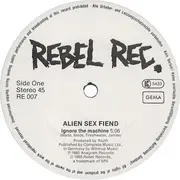 12inch Vinyl Single - Alien Sex Fiend - Ignore The Machine (Special Electrode Mix)