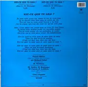 12inch Vinyl Single - Aline - Est-ce Que Tu Sais?