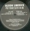 12inch Vinyl Single - Alison Limerick - Put Your Faith In Me