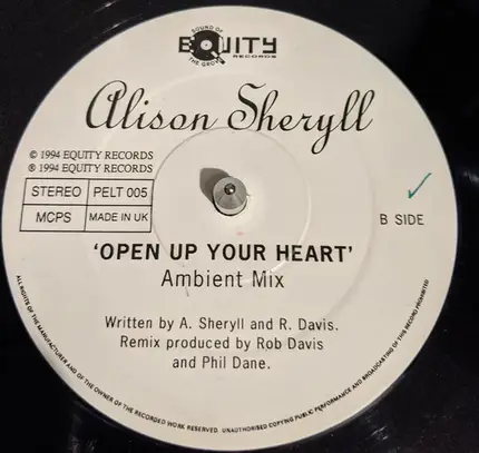 Alison Sheryll - Open up Your Heart