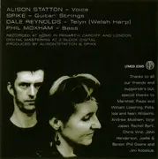 CD - Alison Statton & Spike - The Shady Tree
