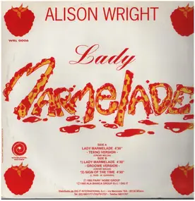 Alison Wright - Lady Marmelade