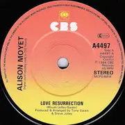 7'' - Alison Moyet - Love Resurrection