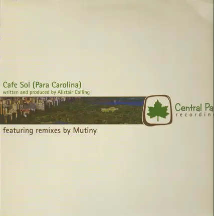 Alistair Colling - Cafe Sol (Para Carolina)