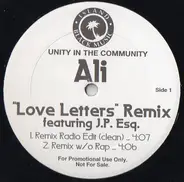 Alistair Tennant, J.P E.S.Q - Love Letters (Remix)