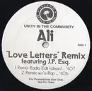 12'' - Alistair Tennant, J.P E.S.Q - Love Letters (Remix)