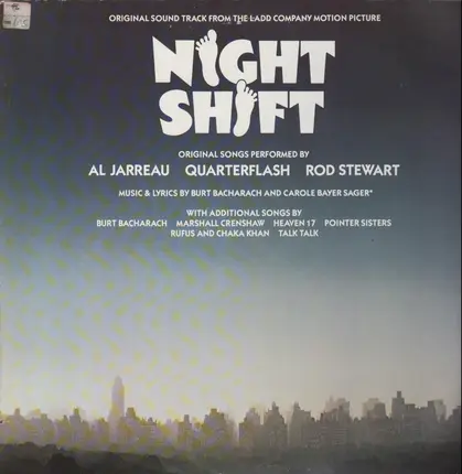 Burt Bacharach and Carole Bayer Sager - Night Shift - Original Sound Track From The Ladd Company Motion Picture