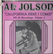 LP - Al Jolson - California Here I Come - still sealed