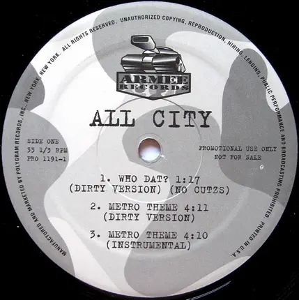 All City - who dat?