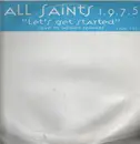 2 x 12inch Vinyl Single - All Saints 1.9.7.5. - Let's Get Started (Love To Infinity Mixes) - heavy-vinyl