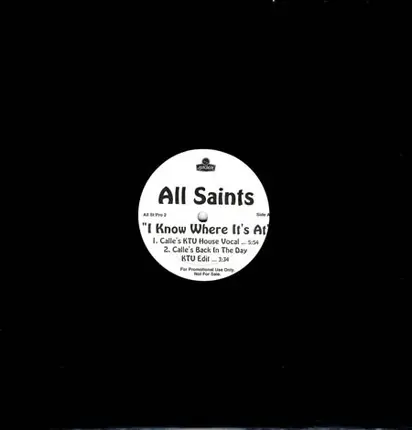 All Saints - I Know Where It's At