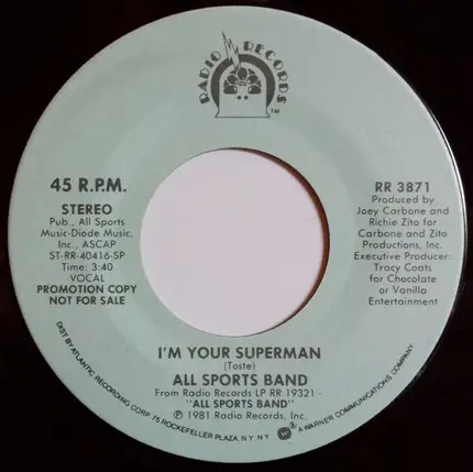 All Sports Band - I'm Your Superman