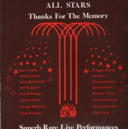 All Stars - Thanks For The Memory