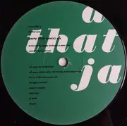 12inch Vinyl Single - All That Jazz - Party